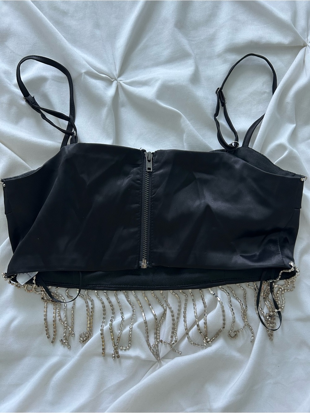 Black Rhinestone Top - Picture 2 of 2
